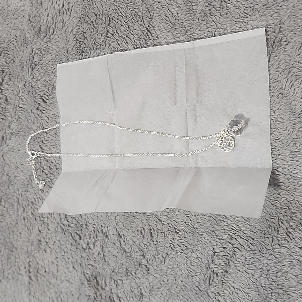 Inspiring Jeweled Charm Necklace - Picture 3 of 4